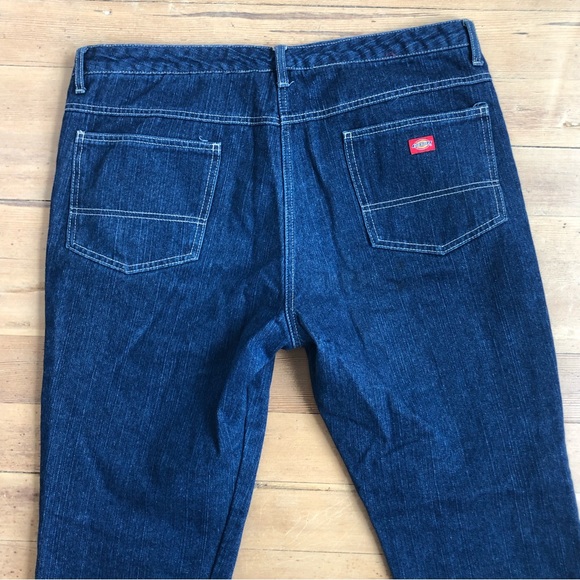 Dickies flannel lined denim jeans Sz 16R - Picture 11 of 14